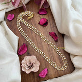 Vriksham Designer 3 layer Pearl 2.5 mm Beaded Mala-G20111